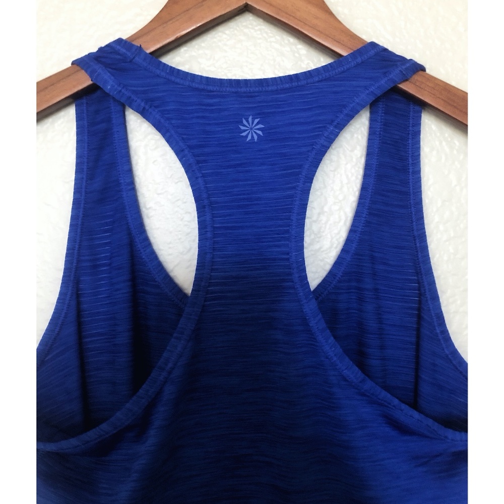 Athleta Blue Racerback Lightweight Tank Top - Picture 4 of 5